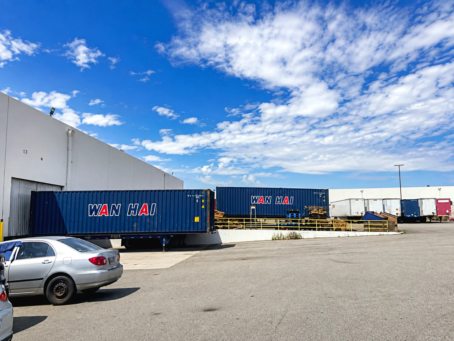 Container freight operations