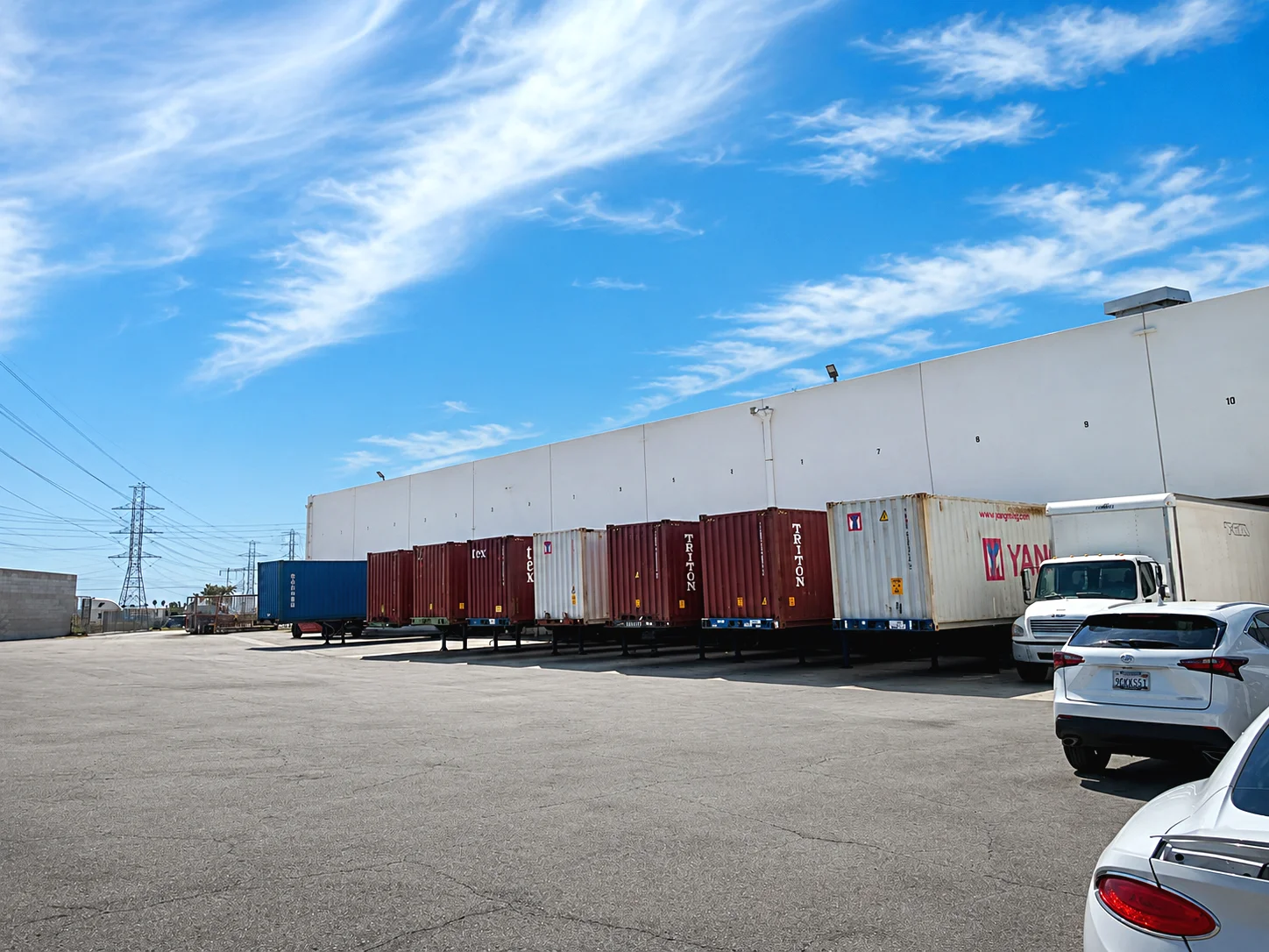 EZPARCEL logistics yard
